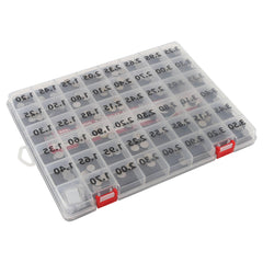 Hot Cams shims spread to display the 1.20–3.50mm range for precise selection