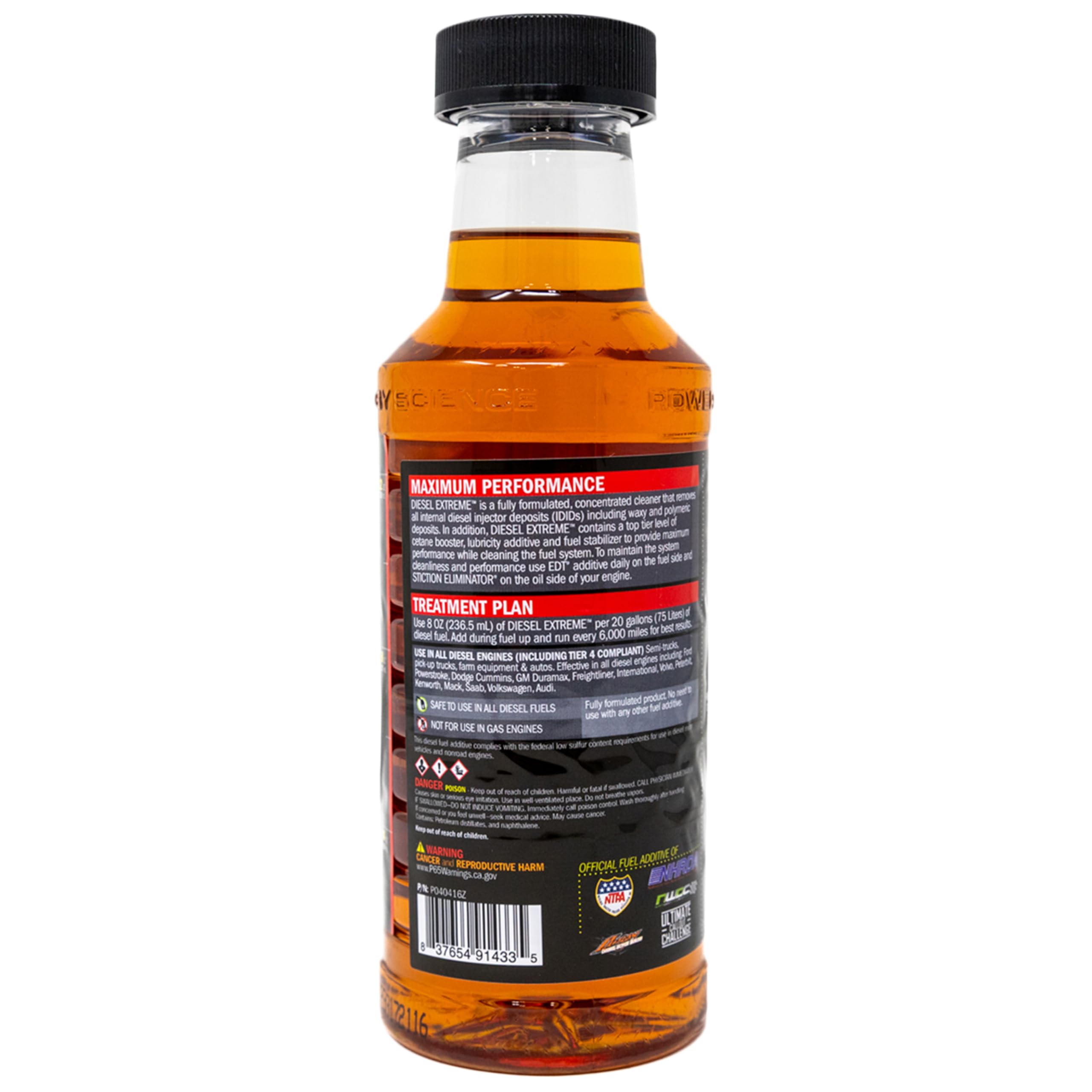 Hot Shot's Secret being poured into diesel tank to restore performance