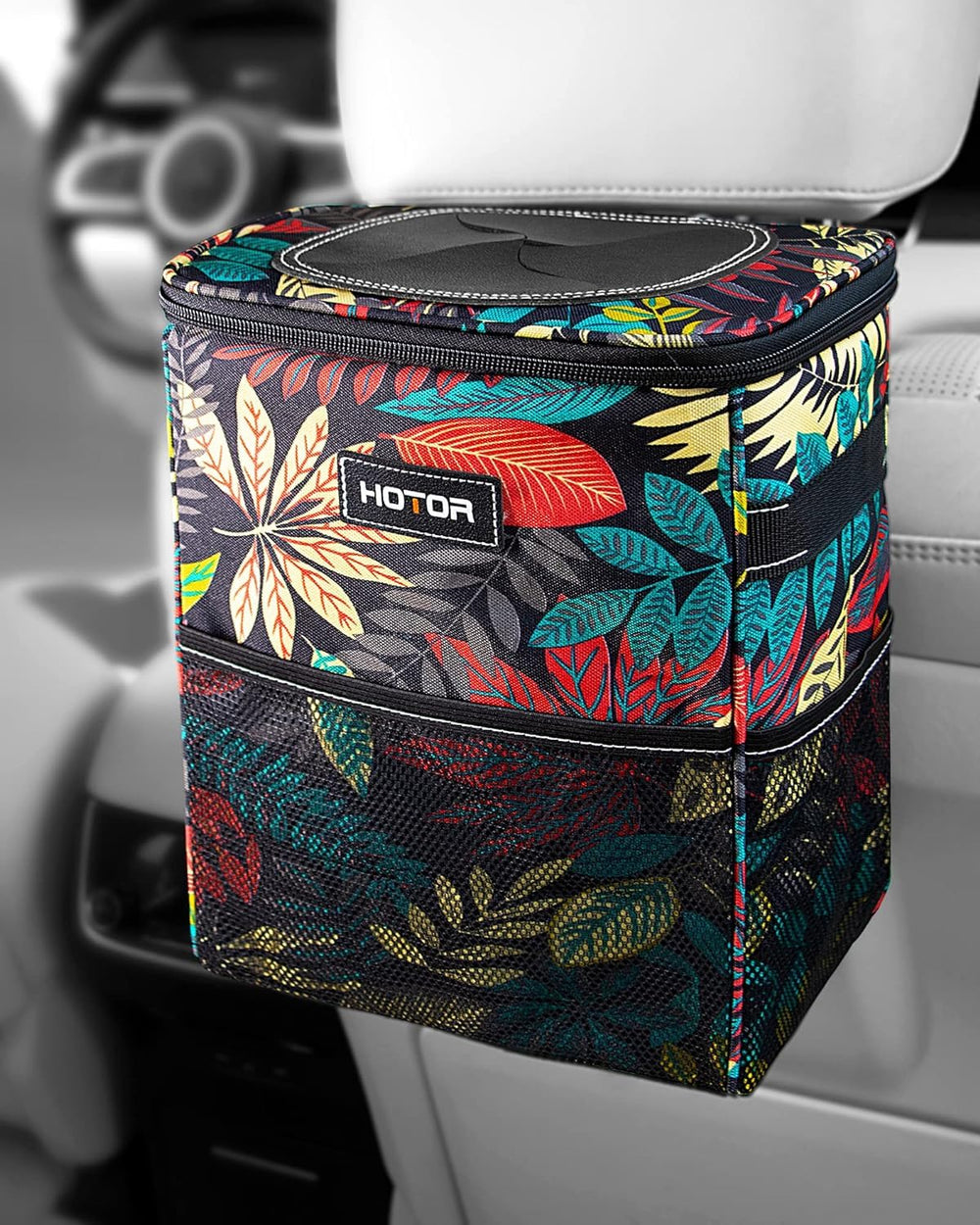 HOTOR front view autumn leaves design keeps car neat and stylish