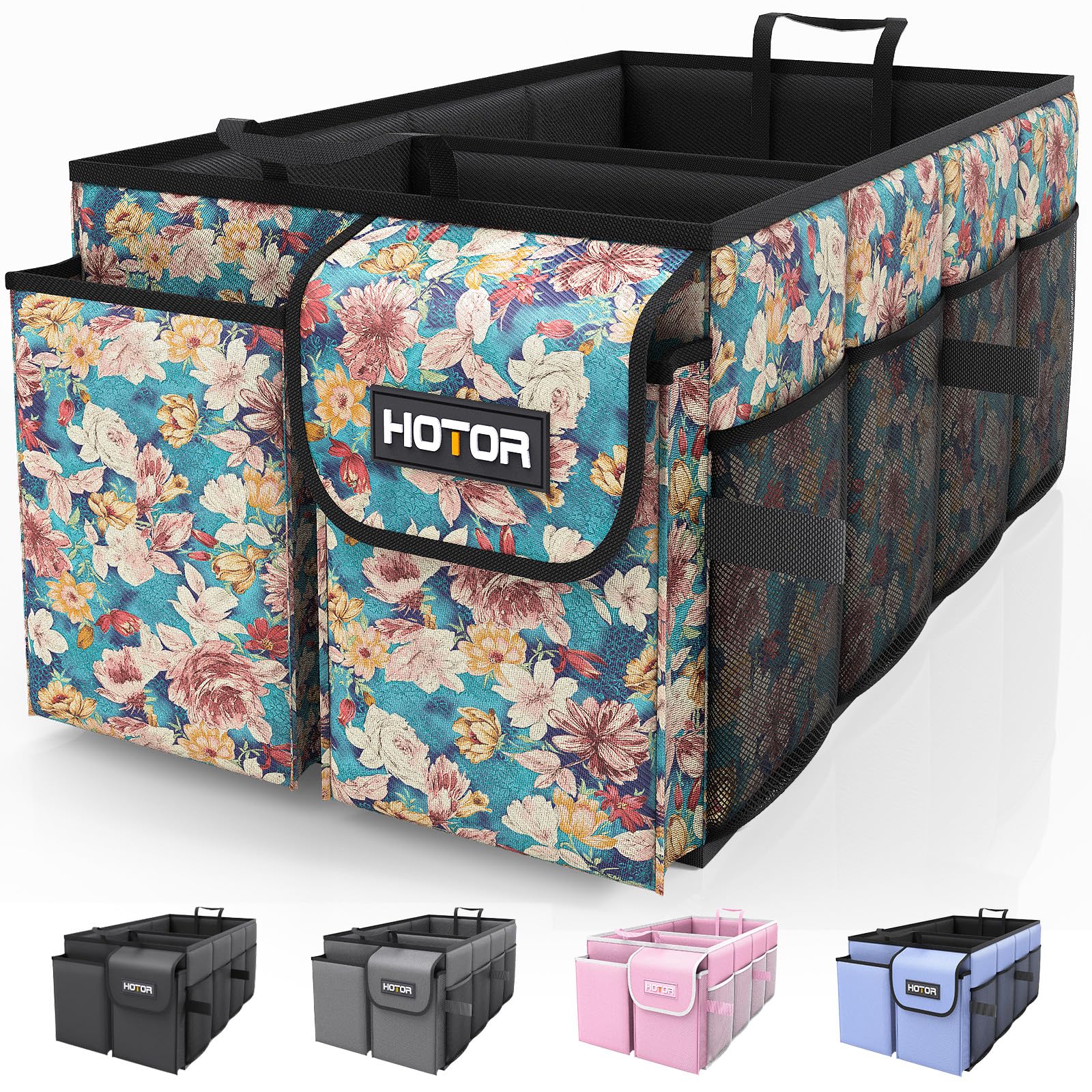 HOTOR front view packed showing organized compartments and quick access