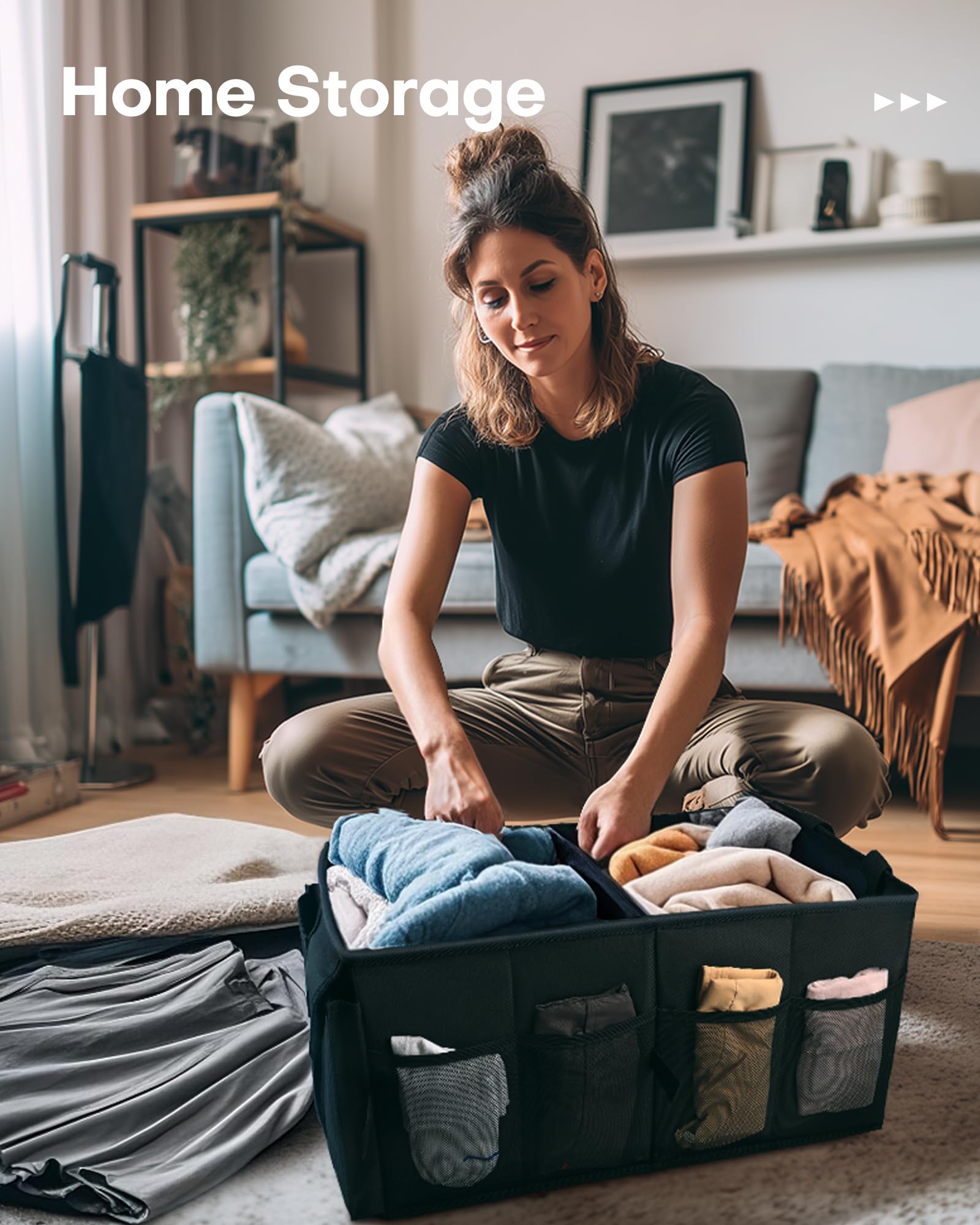 HOTOR lifestyle road trip setup keeping essentials organized on journey