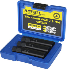 HOTYELL front packaging showing complete lug key set and durable case for easy storage