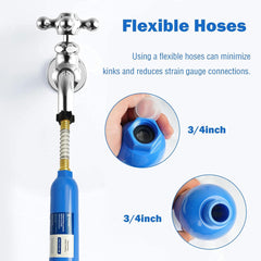 Hourleey filter housing close-up highlighting food-grade plastic strength and durability