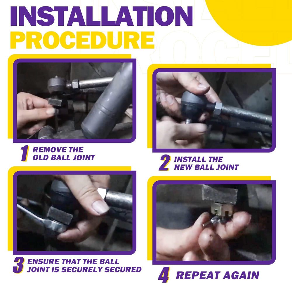 HOWBOW installed on Club Car DS axle restoring steering accuracy