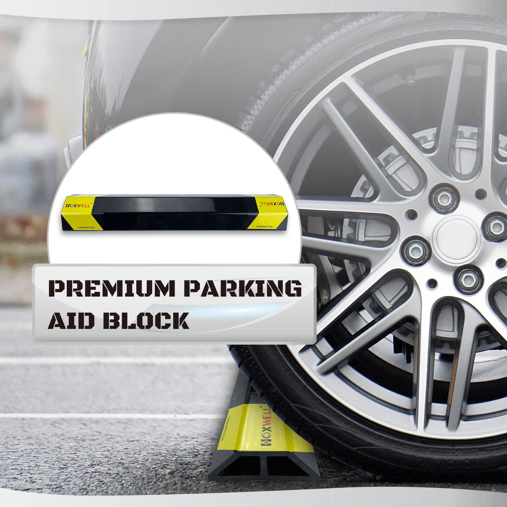 HOXWELL yellow safety stripe close detail improving nighttime visibility and safety