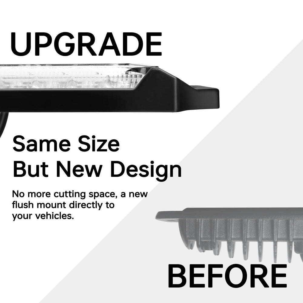 HOZILIFE slim side profile highlighting thin housing and minimal protrusion