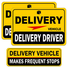 Hozodusi front door magnet on vehicle showing bold branding and clearer pickup identification