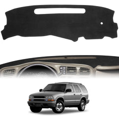 HPEVA dash cover front view showing precise fit and clean look