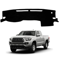 HPEVA front view of dash cover showing precise Tacoma fit and clean finish