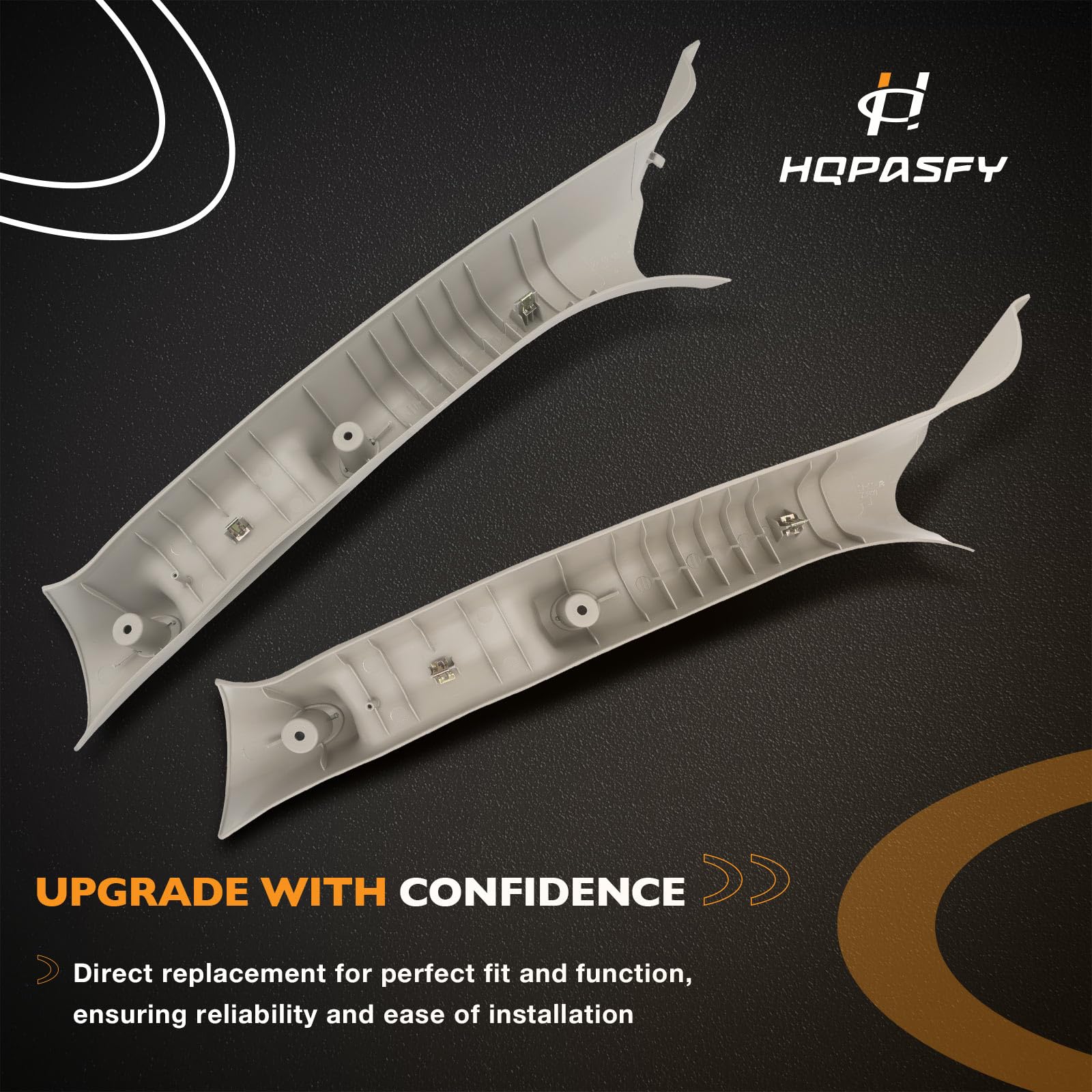 HQPASFY handle beside ruler illustrating accurate OEM dimensions