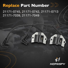 HQPASFY ignition coil electrical connector detail for correct plug fitment