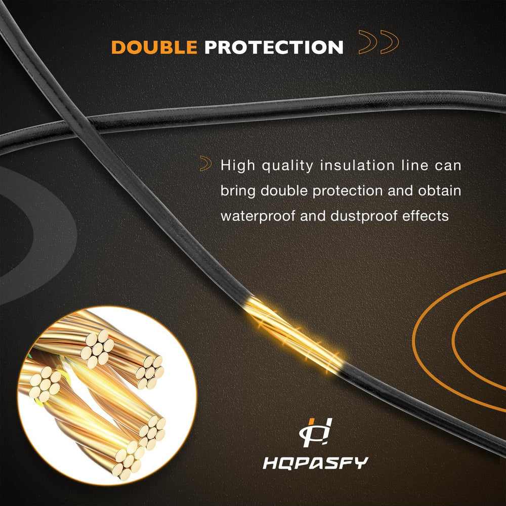 HQPASFY packaged sensors with label showing ready-to-install and warranty benefit