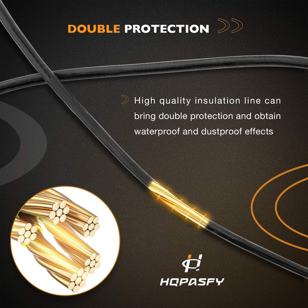 HQPASFY sensor next to ruler showing size and easy replacement benefit