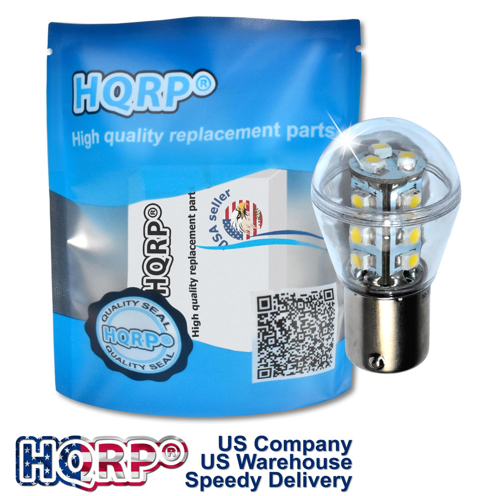HQRP close-up of SMD3528 LED array highlighting brighter light