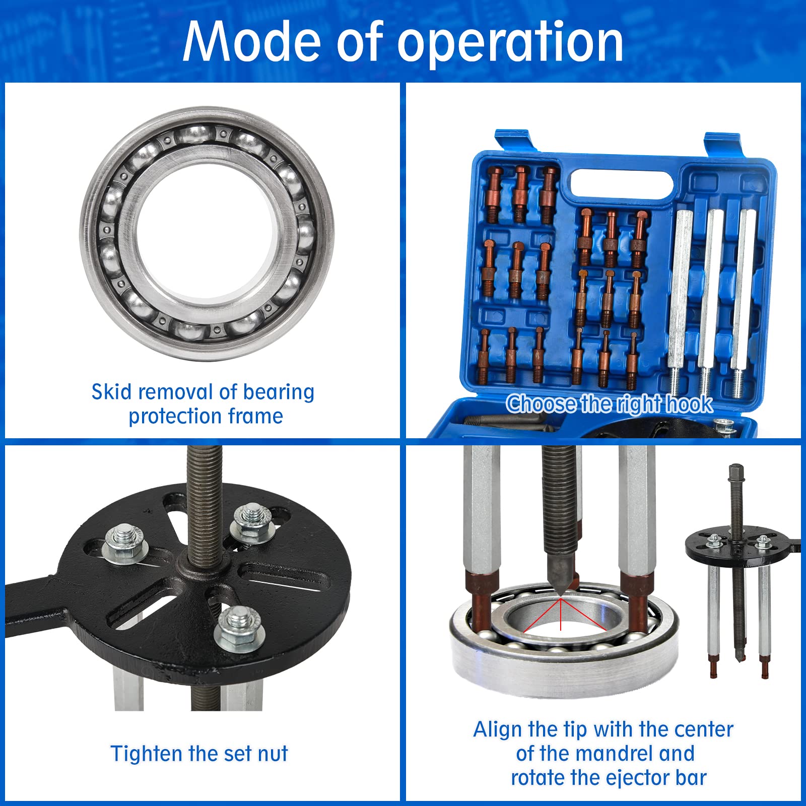 HQSSWUCH organized storage case showing protected, easy-to-carry tool layout