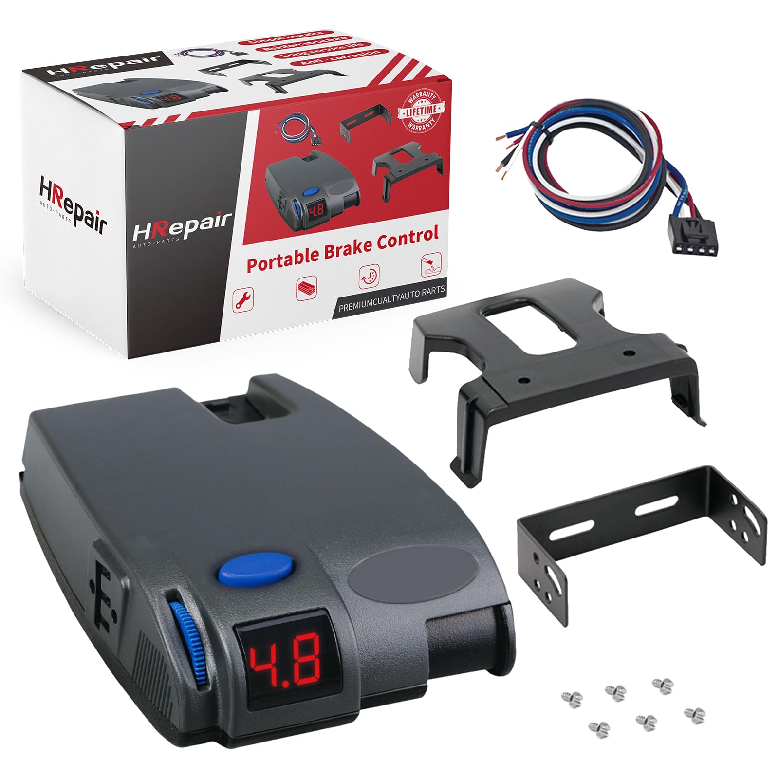 HRepair front panel display showing controls and easy setup benefit