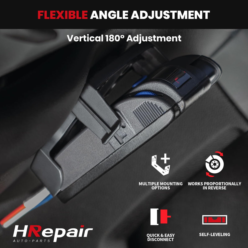 HRepair mounting bracket and snap-in clip for flexible installation