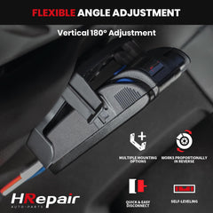 HRepair mounting bracket and snap-in clip for flexible installation
