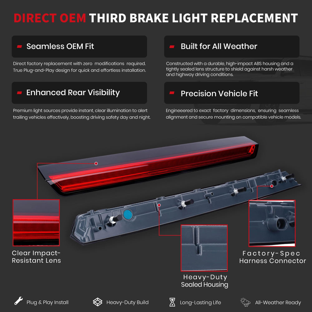 HRepair side profile displaying mounting points for easy fit