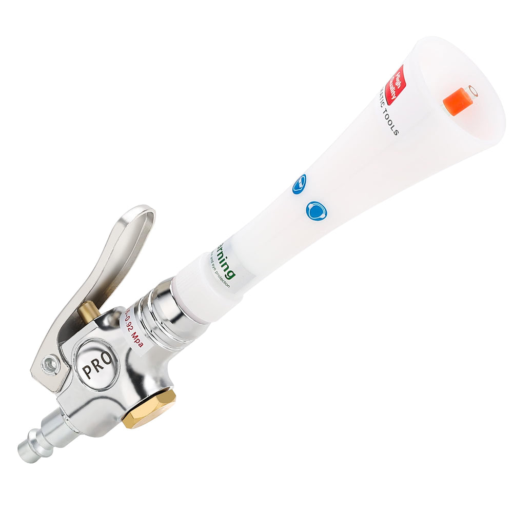 Hromee front view showing ergonomic aluminium body and durable handling benefit