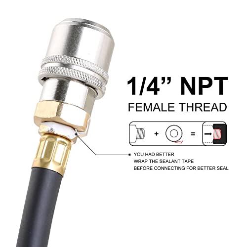 Hromee chuck beside a 12V1 stem for scale illustrating compatibility with common valve types