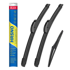 HRSNO front left blade packaging showing product and fitment benefits