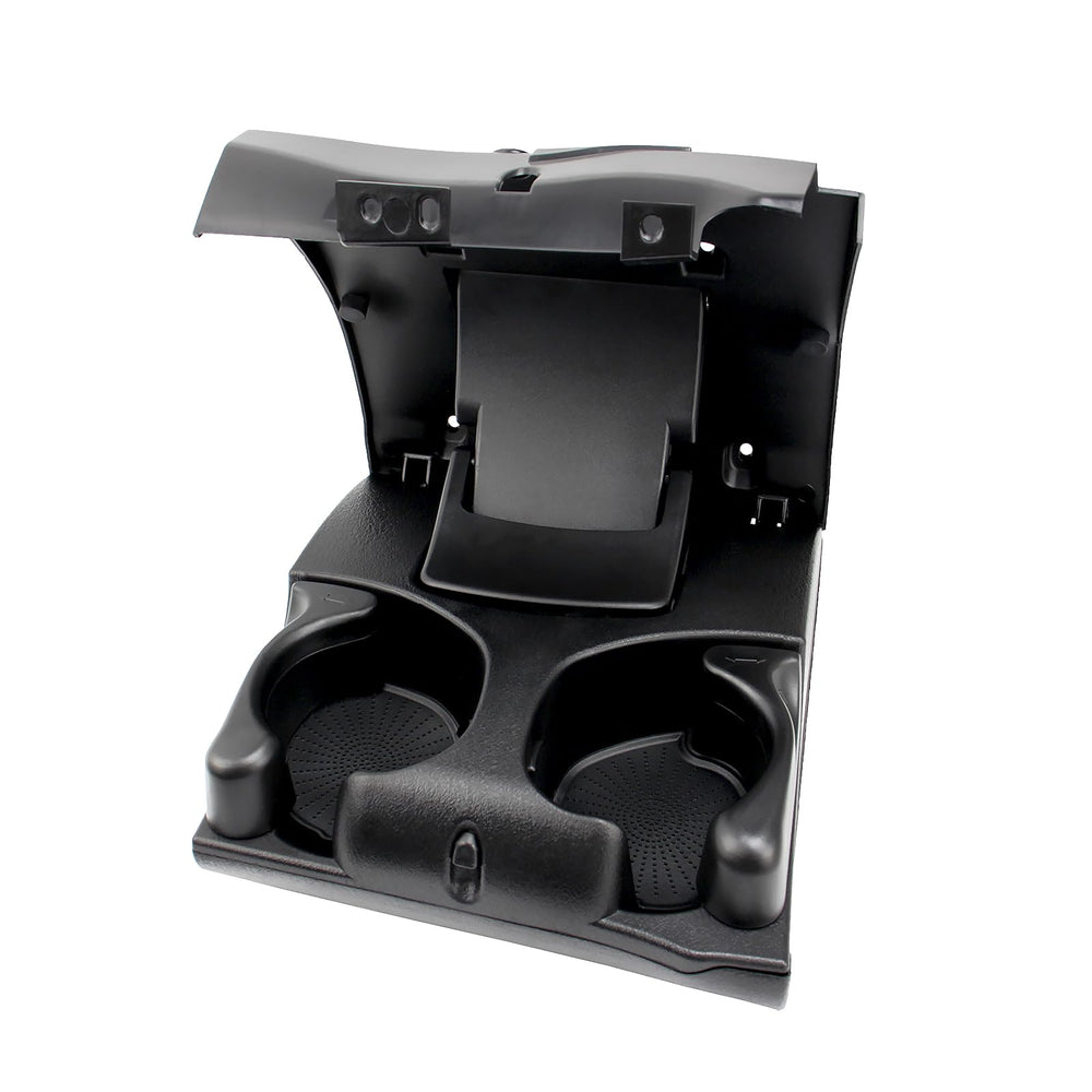 Hsbang cup holder in truck interior highlighting restored storage convenience