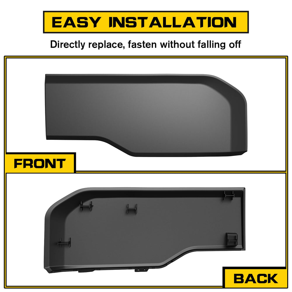 HSUTVXPRO passenger-side bumper guard installed for matching look