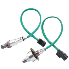 HTMXJA front packaging showing two oxygen sensors and benefits of OEM fit