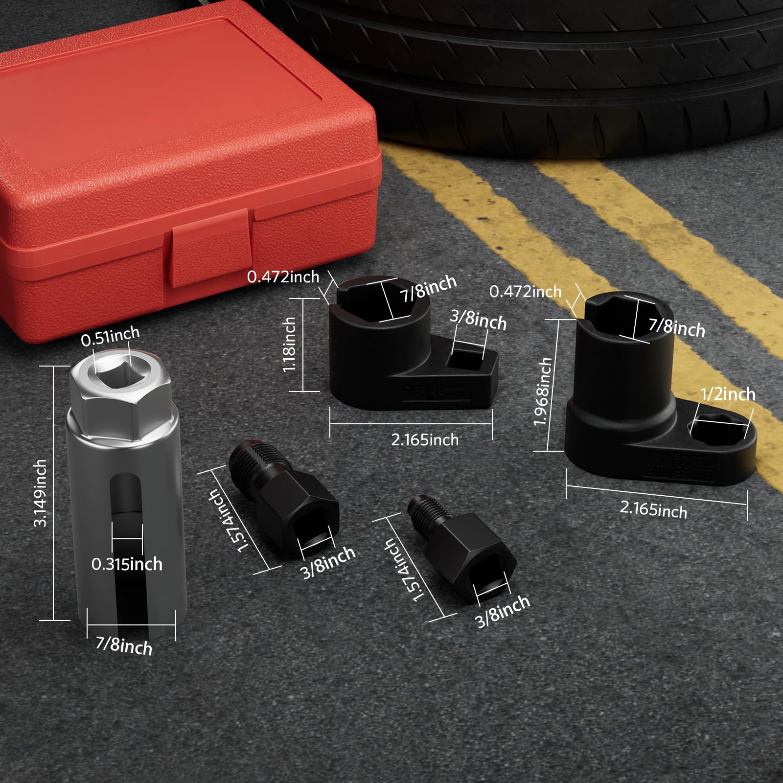 HTOMT tools arranged in case for organized storage and quick access