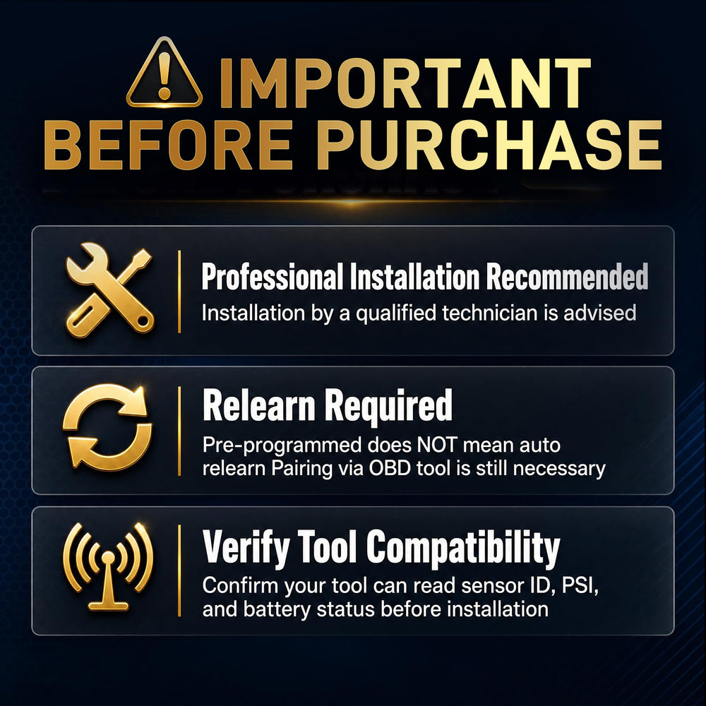 Technician installing Hucigen sensors on a Ford truck, quick professional installation benefit