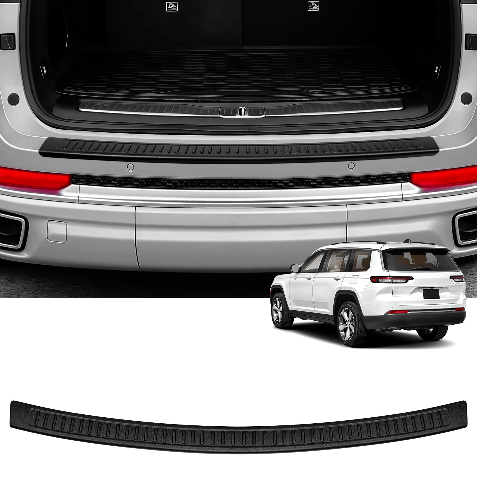 Hugeek front packaging showing bumper protector and included instructions for quick install