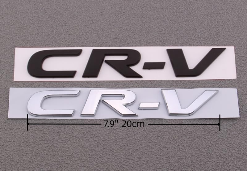 HUIANTS installed on CR-V trunk, polished silver look improves appearance