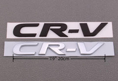 HUIANTS installed on CR-V trunk, polished silver look improves appearance