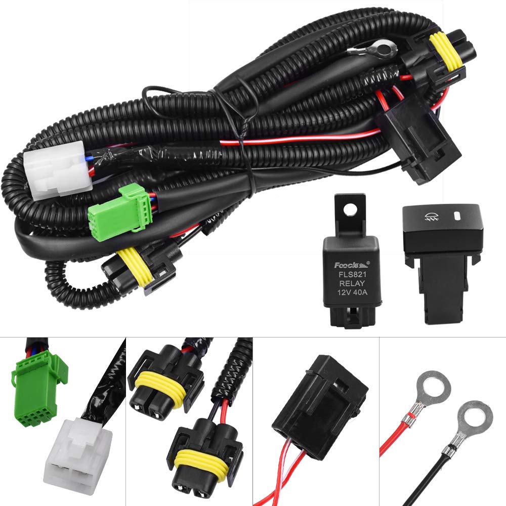 HUIQIAODS front packaging showing full harness kit and components for quick install