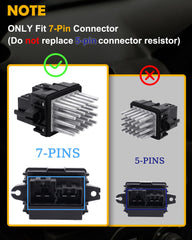 Humoony close-up of 7-pin connector ensuring correct connector match benefit