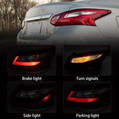 Huray tail light installed on Nissan Altima rear showing restored look