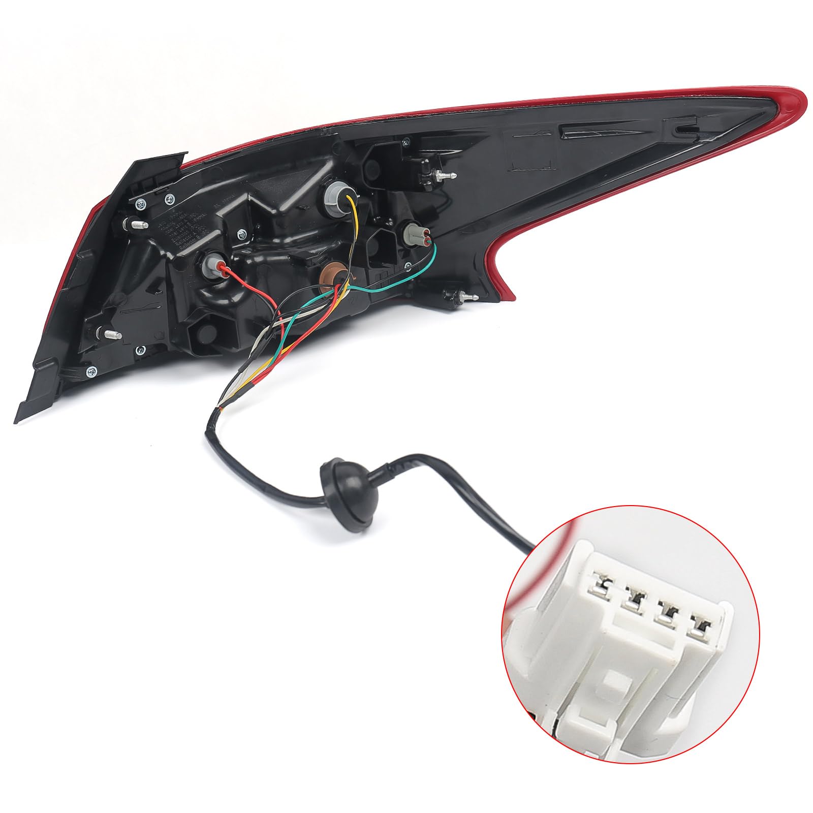 Huray tail light installed on Altima demonstrating direct-fit visual upgrade