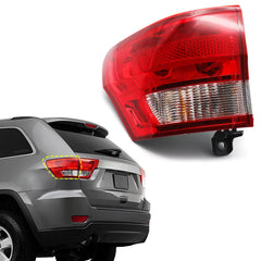 huray tail light lens closeup showing clear red lens clarity