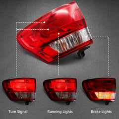 huray tail light side profile showing mounting points and secure fit