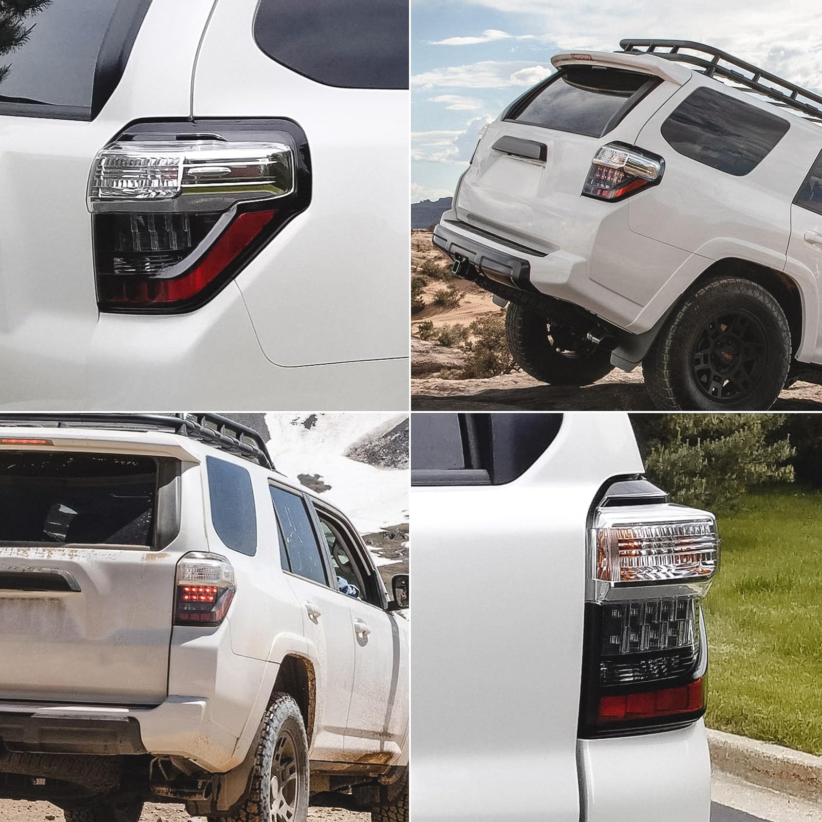 Huray taillight backside showing OEM connector and easy plug-and-play installation benefit