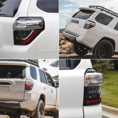Huray taillight backside showing OEM connector and easy plug-and-play installation benefit