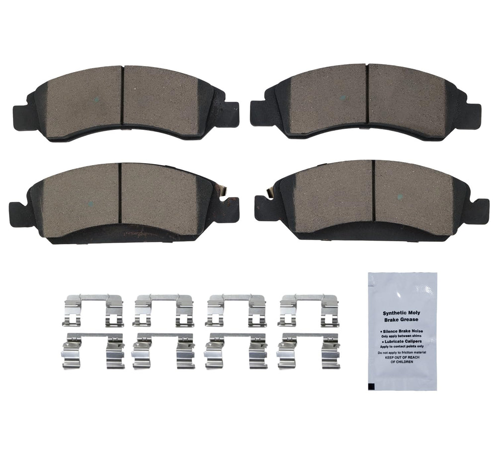 HUSCH ceramic pad close-up highlighting low-dust material benefit