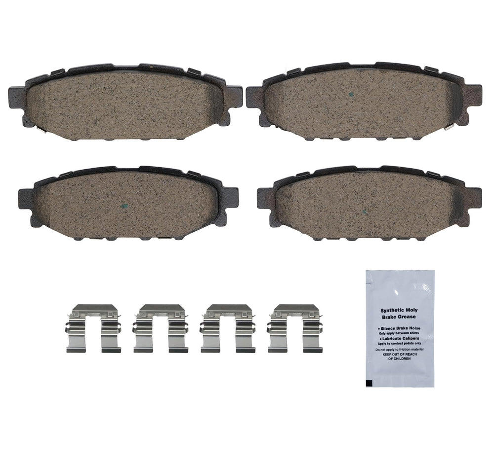 HUSCH ceramic pad close-up texture highlighting wear resistance