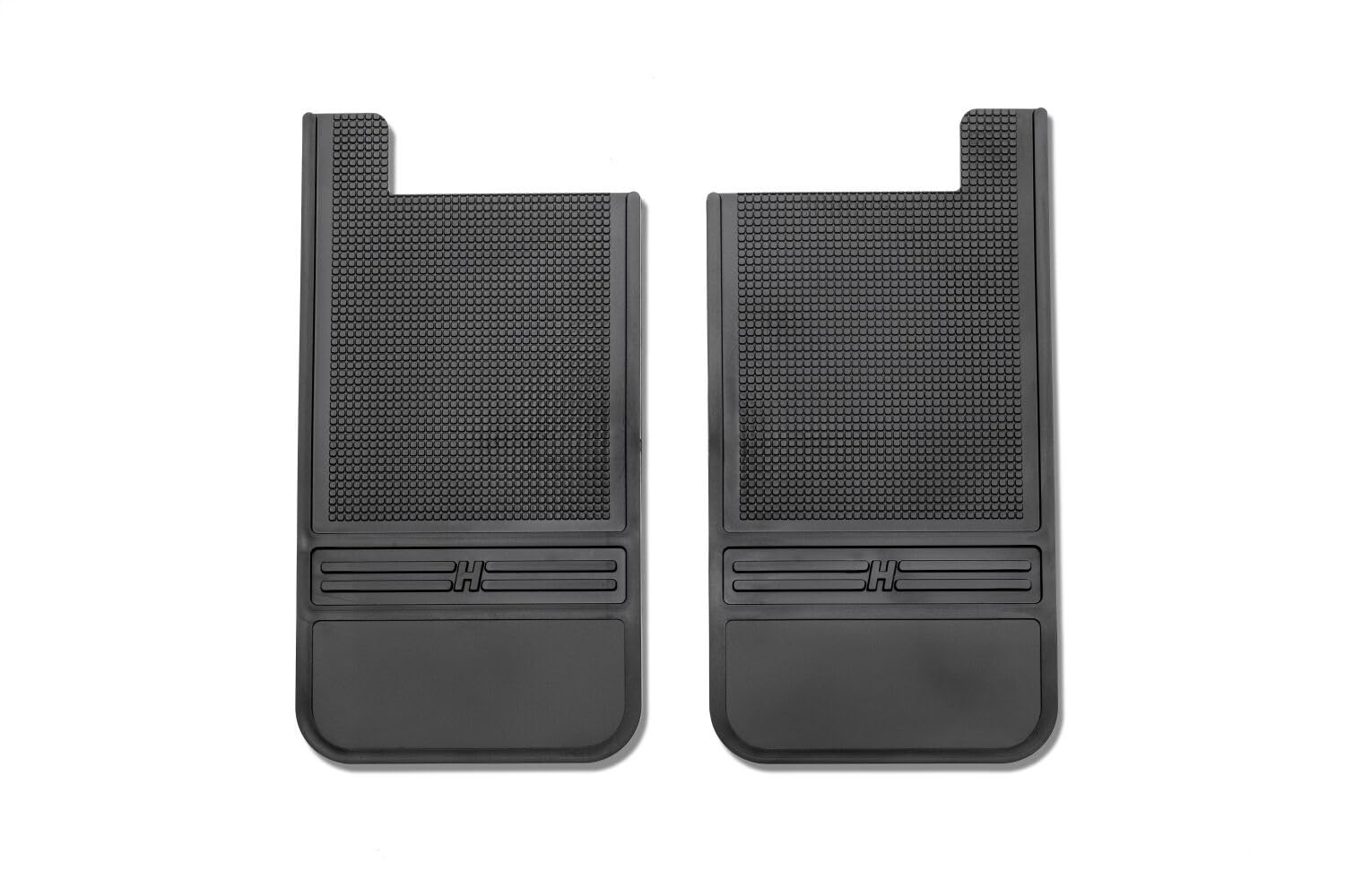 Husky Liners front packaging showing mud flaps and benefits