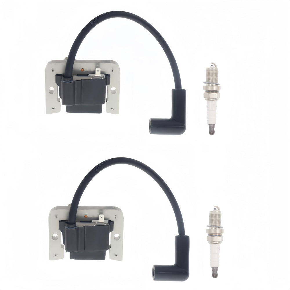 Hutdkte ignition coil front view showing mounting points for simple replacement