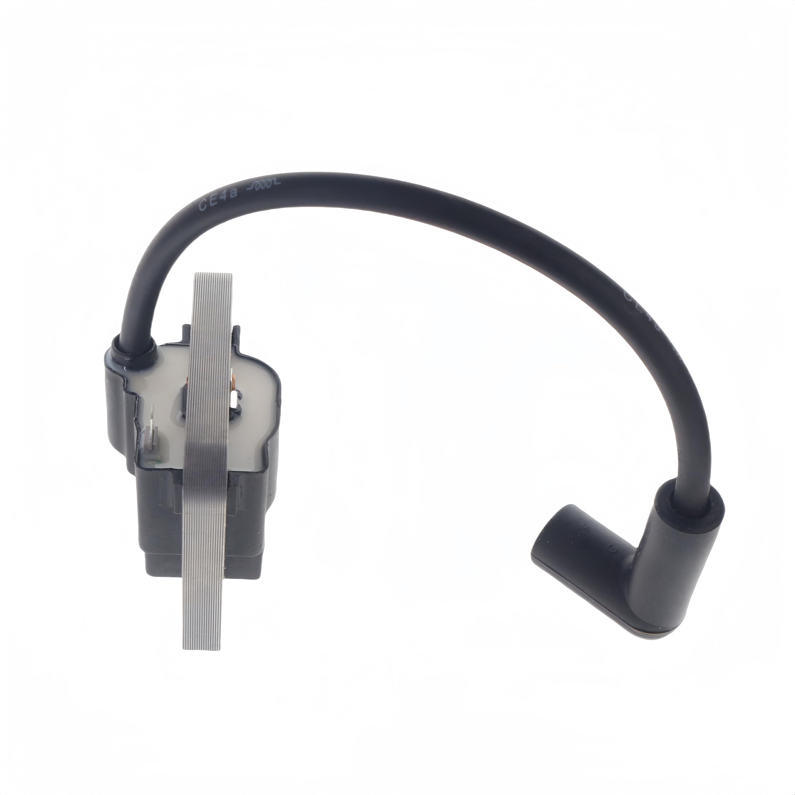 Hutdkte ignition coil installed on Kohler engine demonstrating direct-fit compatibility