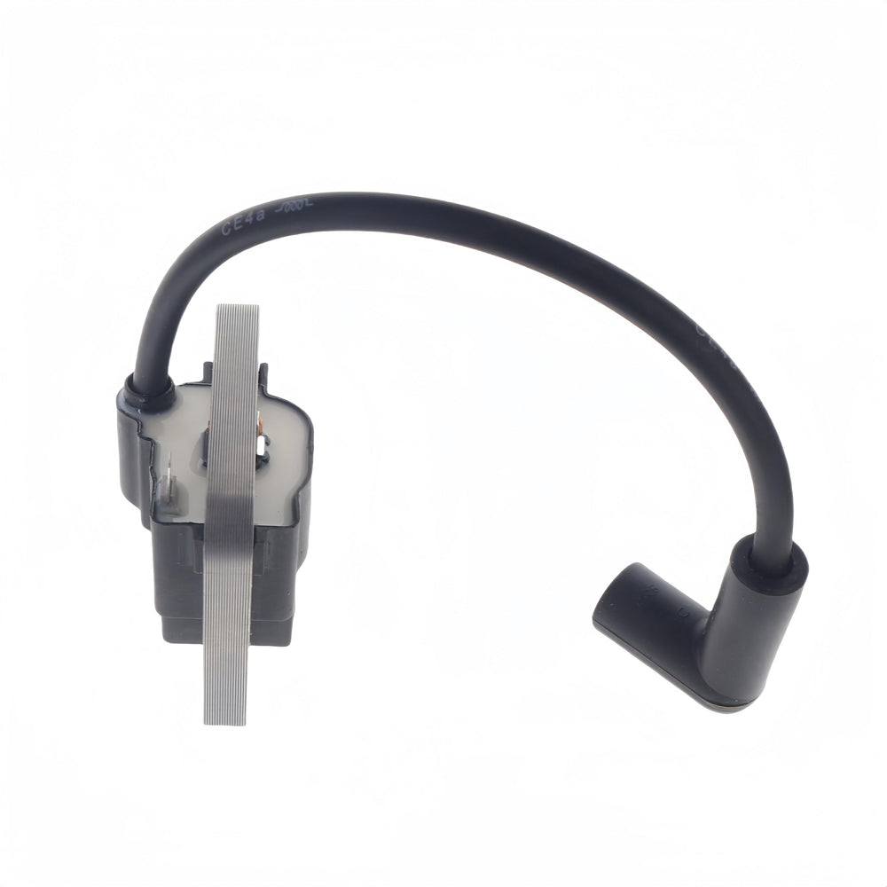 Hutdkte ignition coil installed on Kohler engine demonstrating direct-fit compatibility