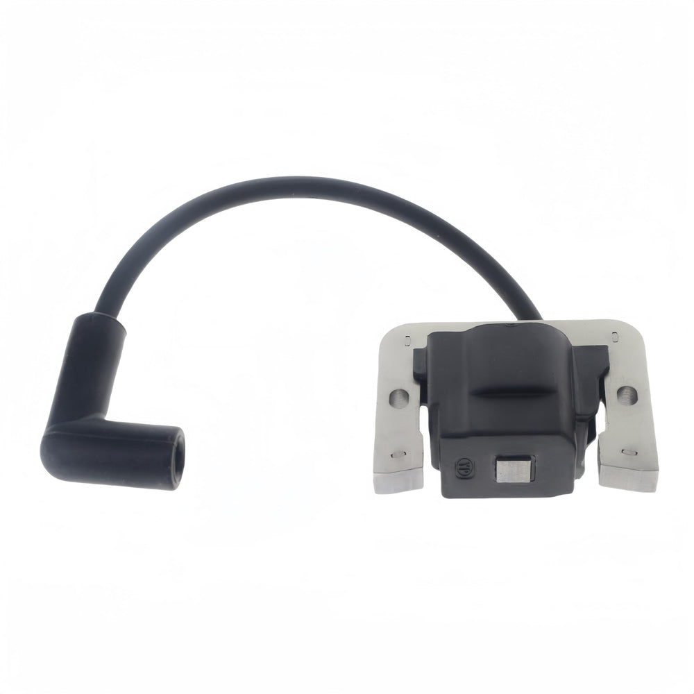 Hutdkte ignition coil next to ruler showing compact size for easy handling