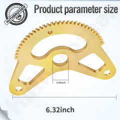 Huthbrother steering pinion close-up highlighting precise teeth for smoother steering